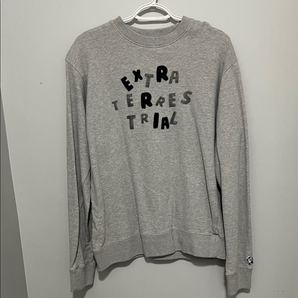 Billionaire boys club Gray Graphic Sweatshirt